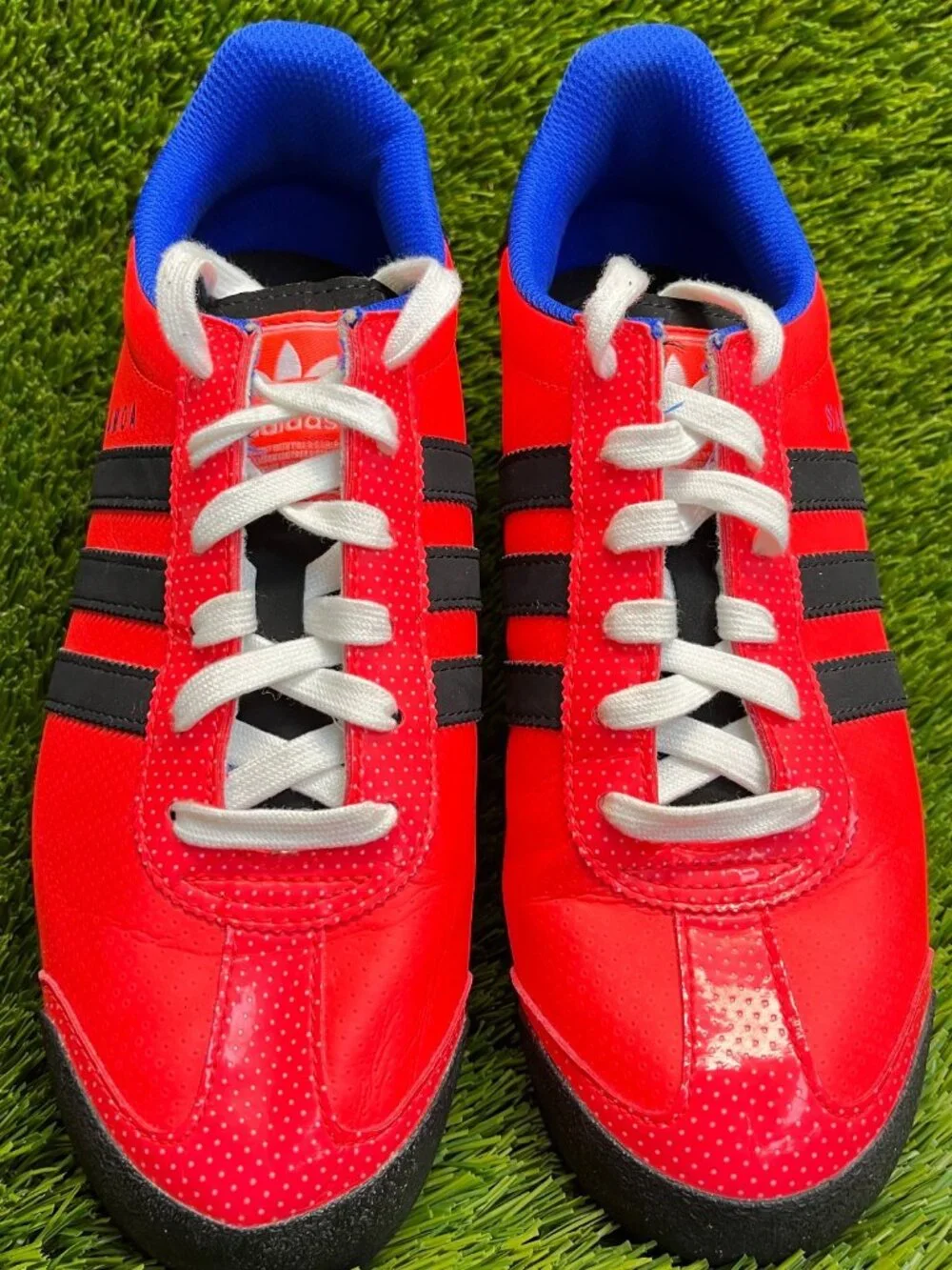 adidas Samba Red Black Blue Low-Top Sneakers